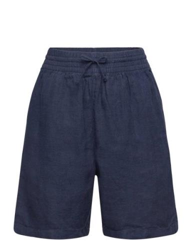 Relaxed Linen Shorts Blue GANT