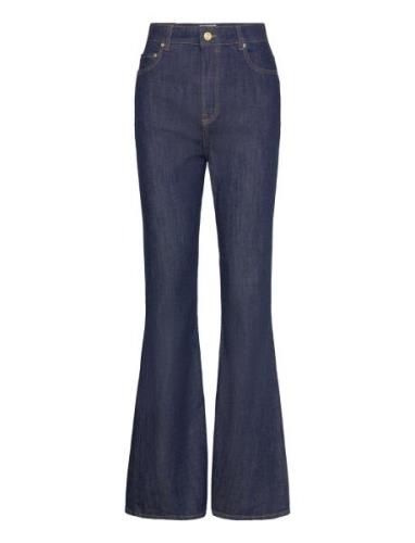 Rinse Stitch Denim Blue Ganni