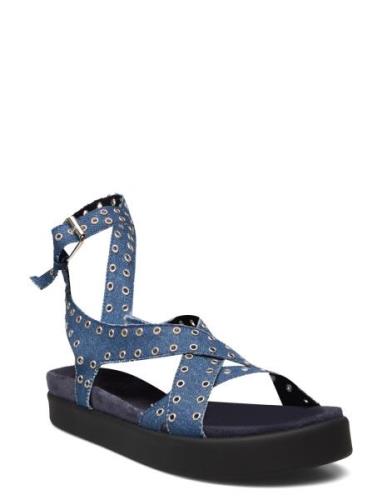 Sandals Denim Catalogna Blue Ba&sh