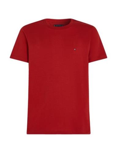 Essential Reg Fit Solid Tee Red Tommy Hilfiger