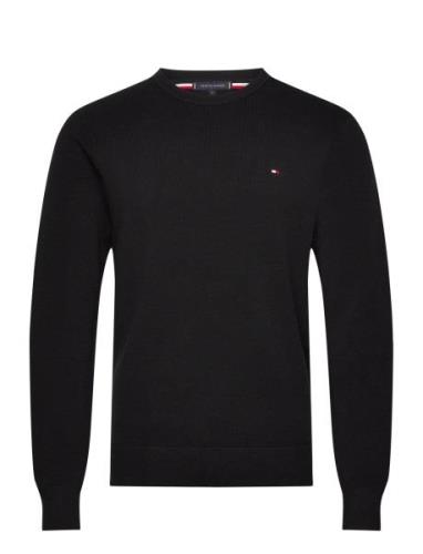 Essential Structure Crew Neck Black Tommy Hilfiger