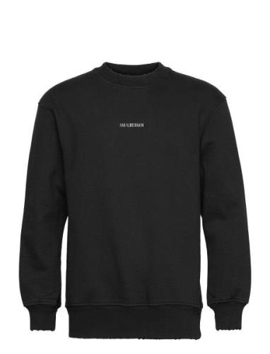 Distressed Crew Logo Black HAN Kjøbenhavn