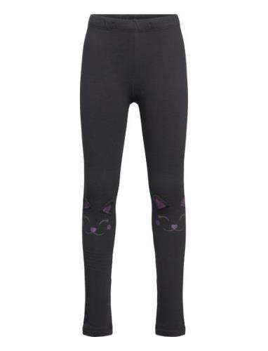 Leggings Cat On Knees Black Lindex