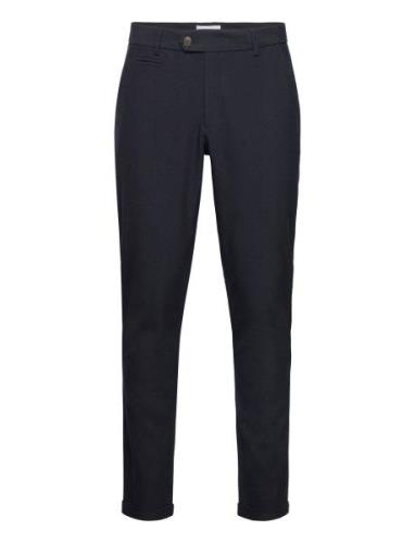 Como Twill Suit Pants Navy Les Deux