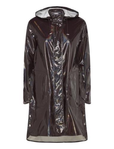 Long Raincoat Black Ilse Jacobsen