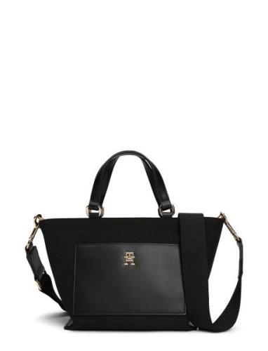 Th Distinct Mini Tote Black Tommy Hilfiger