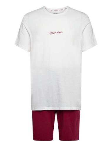 S/S Short Set Burgundy Calvin Klein