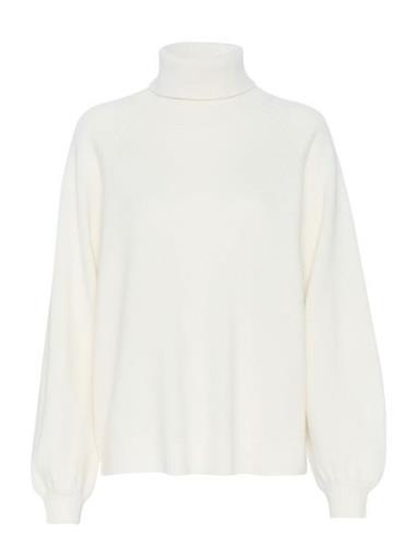 Manzigz Wool Rollneck White Gestuz