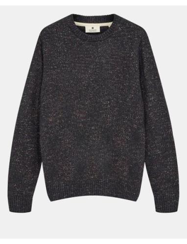 Aksune Space Yarn Crew Neck Black Anerkjendt