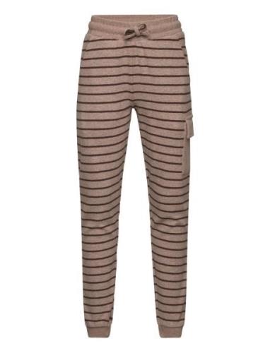 Pants Sweat Stripe Beige En Fant