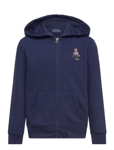 Polo Bear Fleece Full-Zip Hoodie Navy Ralph Lauren Kids