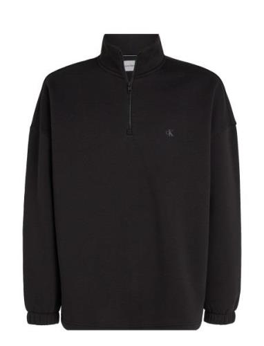 Colorblock Half Zip Black Calvin Klein Jeans