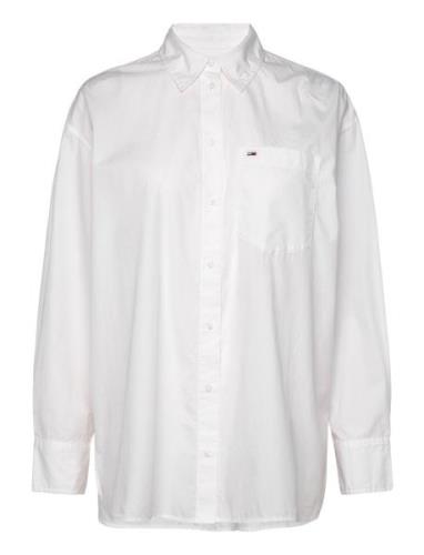 Tjw Rlx Essential Shirt White Tommy Jeans