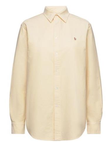 Relaxed Fit Cotton Oxford Shirt Yellow Polo Ralph Lauren