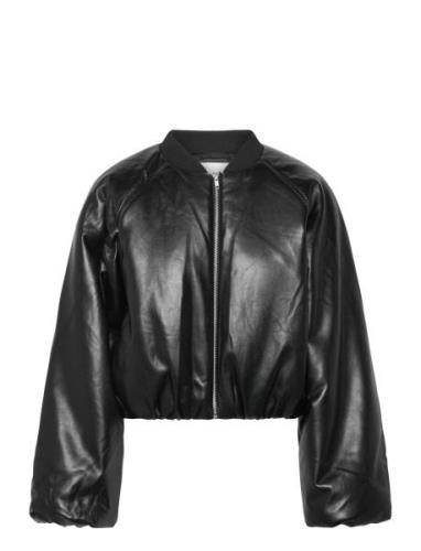 Rylie Faux Leather Jacket Black Twist & Tango