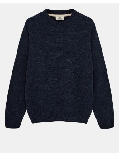 Aksune Chenille Knit Navy Anerkjendt