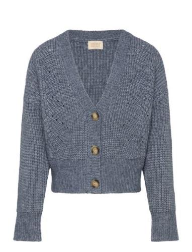 Cardigan Knit Blue Creamie