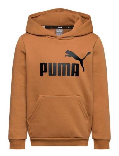 Ess Big Logo Hoodie Fl B Brown PUMA