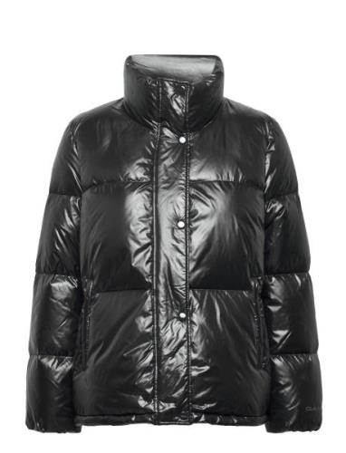 D1. Cropped Down Jacket Black GANT