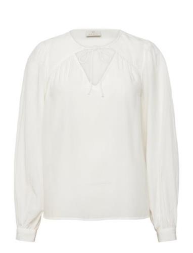 Kabarbara Blouse White Kaffe