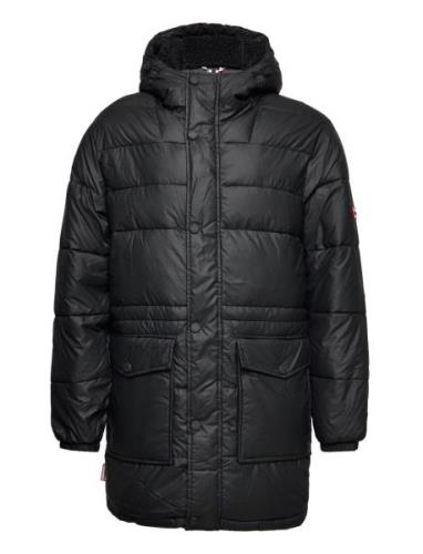 Mens Intrepid Long Puffer Black Hunter