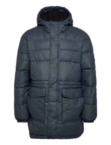 Mens Intrepid Long Puffer Navy Hunter