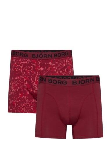 Cotton Stretch Boxer 2P Red Björn Borg