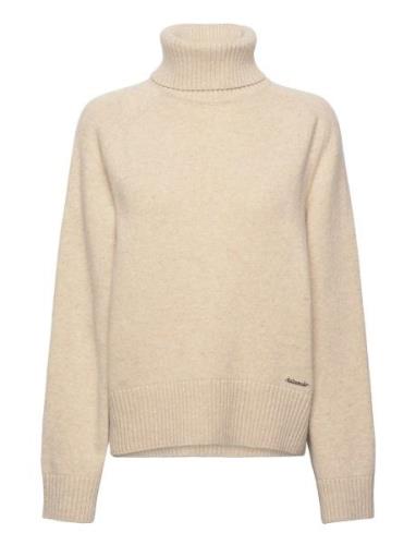 W. Lambswool Knit Turtle Beige HOLZWEILER