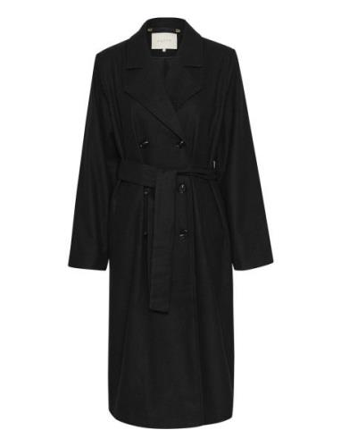 Kafanny Long Coat Black Kaffe