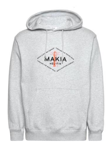 Seaside Hooded Sweatshirt Grey Makia