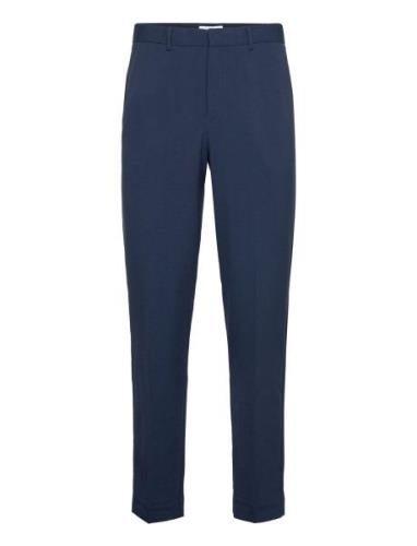 Relaxed Fit Formal Pants Navy Lindbergh