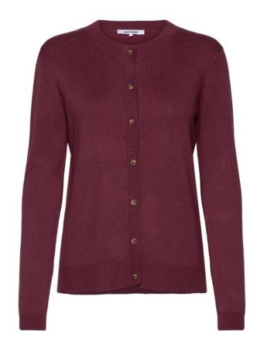 Srmarla Cardigan Knit Burgundy Soft Rebels