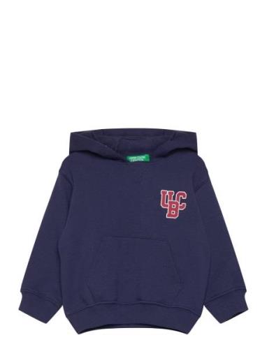 Sweater W/Hood Navy United Colors Of Benetton