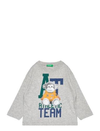 T-Shirt L/S Grey United Colors Of Benetton