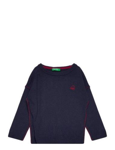 Sweater L/S Navy United Colors Of Benetton