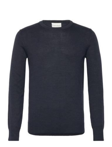 Bs Jupiter Regular Fit Knitwear Navy Bruun & Stengade