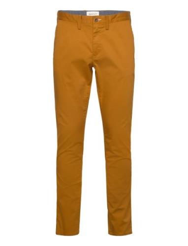 Slim Twill Chinos Yellow GANT