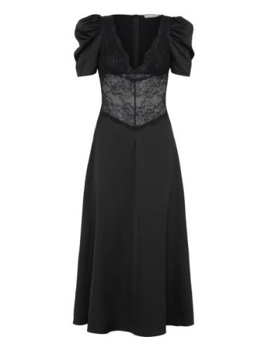 Francis Maxi Dress Black Love Lolita