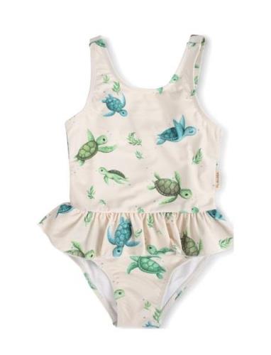 Eva – Swimsuit 3-4 Years – First Swim Beige Filibabba