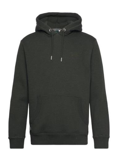 Essential Logo Hoodie Green Superdry