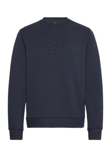 Hs Embossed Crew Navy Hackett London