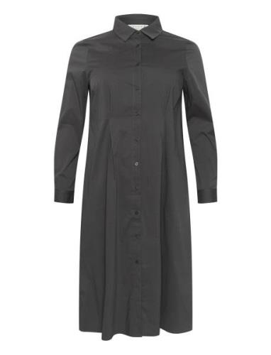 Kchenna Shirt Dress Grey Kaffe Curve