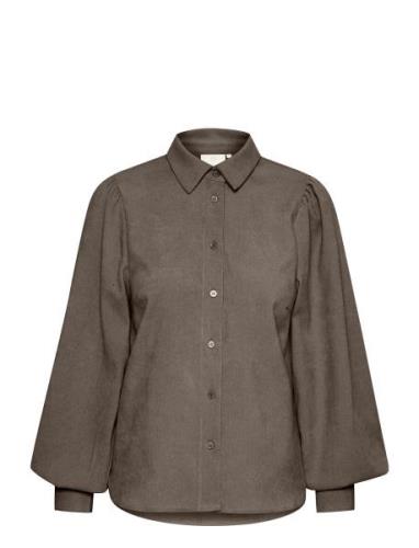 Kahermine Shirt Brown Kaffe