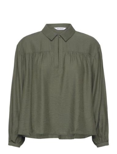 Srsydney Blouse Green Soft Rebels