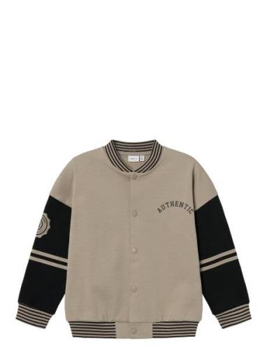 Nkmnassen Ls Rlx Sweat Card Bru Beige Name It