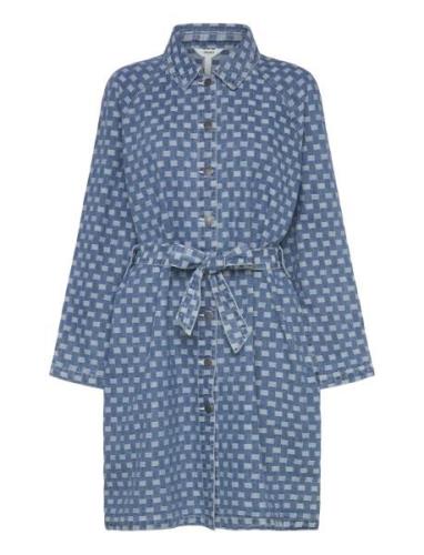 Objhedda Lo L/S Dress Cc1 Aw Blue Object