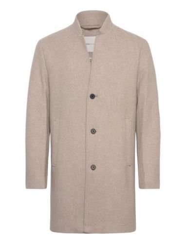 Wool Coat Beige Tom Tailor