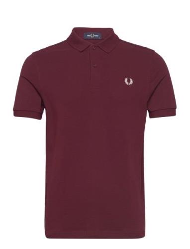 The Fred Perry Shirt Burgundy Fred Perry