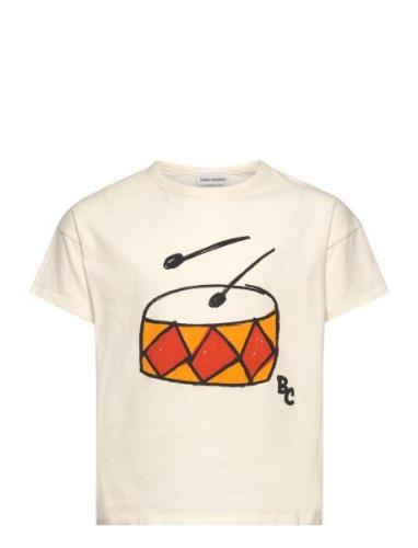 Play The Drum T-Shirt Cream Bobo Choses