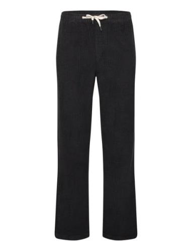 Cropped Corduroy Pants Black Lindbergh